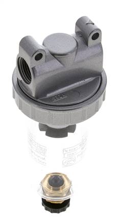 Filtro 5micrones G3/8'' 800l/min Semi-Auto Policarbonato Estándar 1