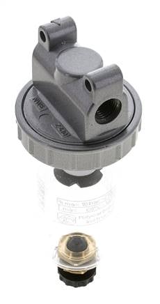 Filtro 5micrones G1/4'' 800l/min Semi-Auto Policarbonato Estándar 1