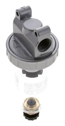 Filtro 5micrones G3/8'' 800l/min Semi-Auto Policarbonato Estándar 1