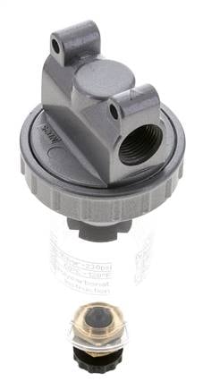 Filtro 5micrones G3/8'' 800l/min Semi-Auto Policarbonato Estándar 1