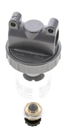 Filtro 5micrones G3/8'' 800l/min Semi-Auto Policarbonato Estándar 1