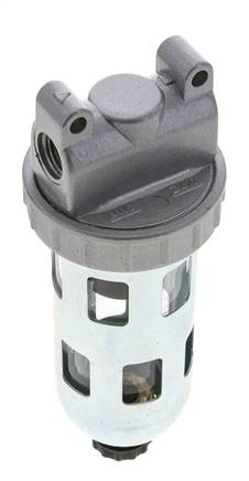 Filtro 5micrones G1/4'' 800l/min Jaula de Protección Semiautomática de Policarbonato Estándar 1