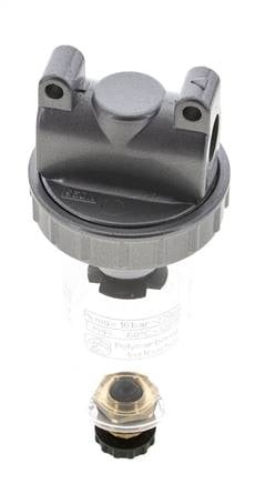 Filtro 5micrones G1/4'' 800l/min Semi-Auto Policarbonato Estándar 1