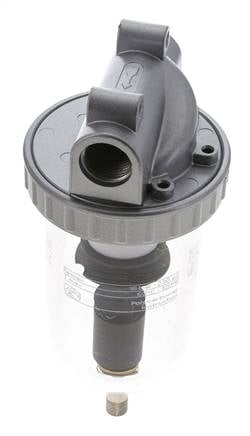 Filtro 5micrones G1/2'' 4000l/min Auto (Cerrado sin presión) Estándar de policarbonato 3