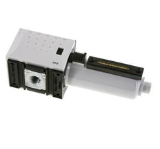 Filtro de carbón activado G1/4'' 470l/min sin drenaje Metal Futura 1