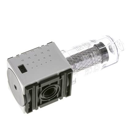 Filtro de carbón activado G1/4'' 470l/min sin drenaje Polycarbonate Futura 0