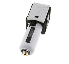 Filtro de carbón activado G3/8'' 470l/min sin drenaje Polycarbonate Futura 1