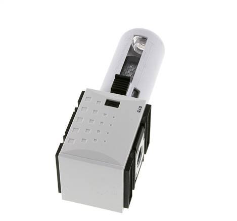 Filtro de carbón activado G3/8'' 470l/min sin drenaje Polycarbonate Futura 1