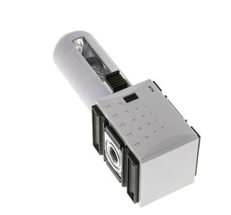 Filtro de carbón activado G1/4'' 470l/min sin drenaje Polycarbonate Futura 1