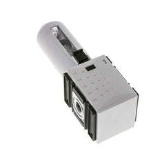 Filtro de carbón activado G1/4'' 470l/min sin drenaje Polycarbonate Futura 1