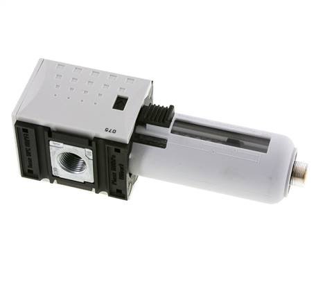 Filtro de carbón activado G3/8'' 470l/min sin drenaje Polycarbonate Futura 1