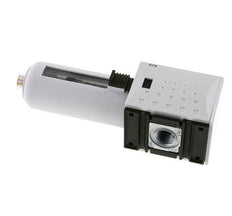 Filtro de carbón activado G3/8'' 470l/min sin drenaje Polycarbonate Futura 1