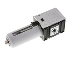 Filtro de carbón activado G1/4'' 470l/min sin drenaje Polycarbonate Futura 1