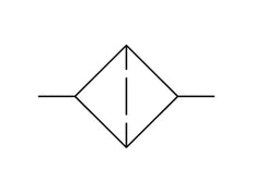 Filtro de carbón activado G3/8'' 470l/min sin drenaje Polycarbonate Futura 1