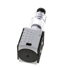 Prefiltro 0,3 micrones G1/4'' 140l/min Semiautomático Policarbonato Futura 0