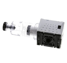 Prefiltro 0,3 micrones G1/4'' 140l/min Semiautomático Policarbonato Futura 0