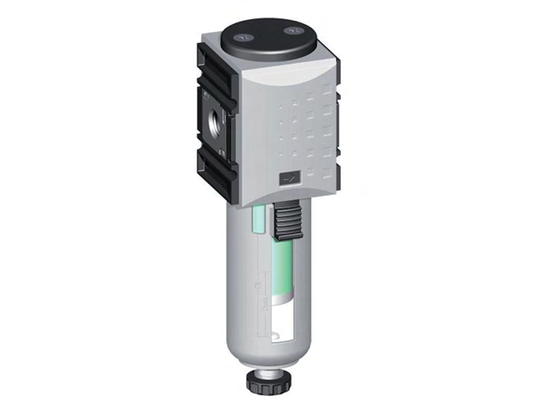 Prefiltro 0.3micrones G3/8'' 300l/min Auto (Cerrado sin presión) Policarbonato Futura 1