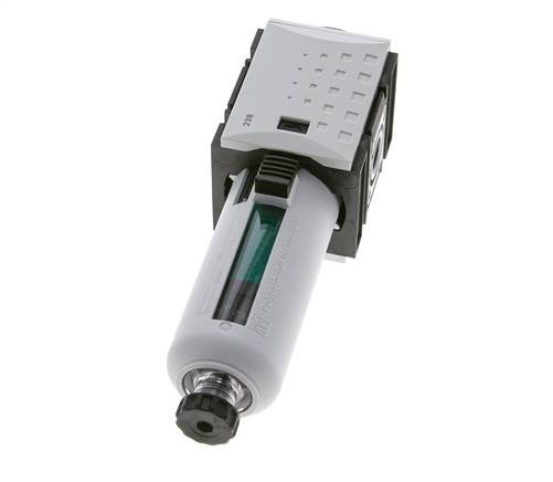 Microfiltro 0.01micrones G1/4'' 350l/min Auto Policarbonato Futura 1