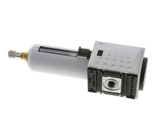 Microfiltro 0.01micrones G1/4'' 350l/min Auto (Cerrado sin presión) Policarbonato Futura 1