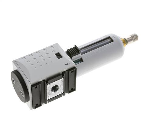 Microfiltro 0.01micrones G1/4'' 350l/min Auto (Cerrado sin presión) Policarbonato Futura 1