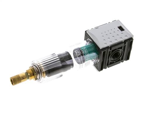 Microfiltro 0.01micrones G1/4'' 190l/min Auto Policarbonato Futura 0