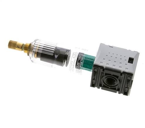 Microfiltro 0.01micrones G1/4'' 190l/min Auto Policarbonato Futura 0