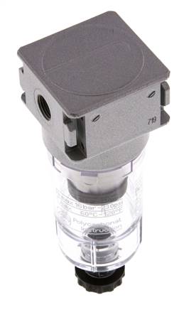 Prefiltro 0.3micrones G1/8'' 130l/min Semi-Auto Policarbonato Multifix 0
