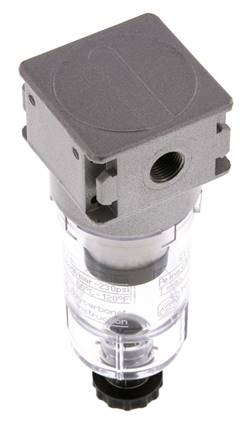 Prefiltro 0.3micrones G1/8'' 130l/min Semi-Auto Policarbonato Multifix 0