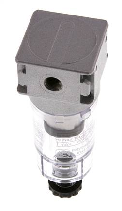 Prefiltro 0.3micrones G1/8'' 130l/min Semi-Auto Policarbonato Multifix 0