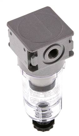 Prefiltro 0.3micrones G1/8'' 130l/min Semi-Auto Policarbonato Multifix 0