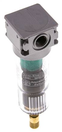 Microfiltro 0.01micrones G1/4'' 450l/min Auto Policarbonato Multifix 0