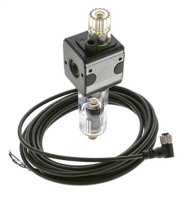 Lubricador G1/4'' Monitoreo de Nivel Eléctrico Policarbonato Multifix 1