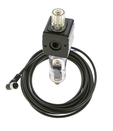 Lubricador G1/4'' Monitoreo de Nivel Eléctrico Policarbonato Multifix 1