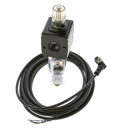 Lubricador G1/4'' Monitoreo de Nivel Eléctrico Policarbonato Multifix 1
