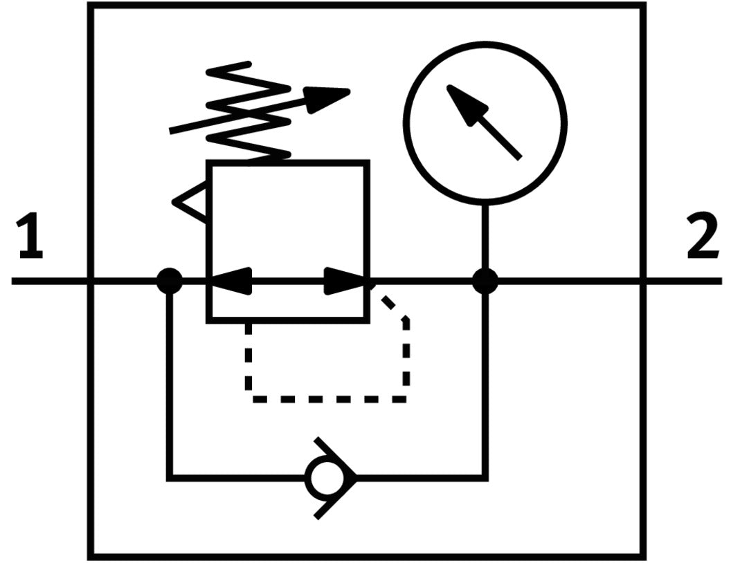 Festo Regulador De Presión G1/4'' 0.5-12bar 2700l/min - 529999