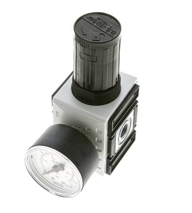 Regulador de Presión de Precisión para Ensamblaje de Colector G1/4''&3/8'' 2500l/min 0.1-1.0bar/1-14psi PA Futura 1