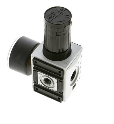 Regulador de Presión de Precisión para Ensamblaje de Colector G1/4'' 2000l/min 0.1-1.0bar/1-14psi PA Futura 1