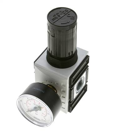 Regulador de presión de precisión para montaje de colector G1/4''&3/8'' 2500l/min 0.2-4.0bar/3-58psi PA Futura 1