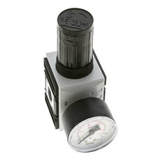 Regulador de Presión de Precisión para Ensamblaje de Colector G1/4''&3/8'' 2500l/min 0.5-10.0bar/7-145psi PA Futura 1