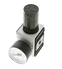 Regulador de presión de precisión para montaje de colector G1/4'' 2000l/min 0.1-2.0bar/1-29psi PA Futura 1