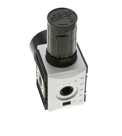 Regulador de presión de precisión para montaje de colector G1/4''&3/8'' 2500l/min 0.5-16.0bar/7-232psi PA Futura 1