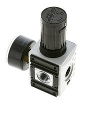 Regulador de presión de precisión para montaje de colector G1/4''&3/8'' 2500l/min 0.5-16.0bar/7-232psi PA Futura 1