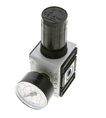 Regulador de presión de precisión para montaje de colector G1/4'' 2000l/min 0.2-4.0bar/3-58psi PA Futura 1