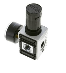 Regulador de presión de precisión para montaje de colector G1/4''&3/8'' 2500l/min 0.2-4.0bar/3-58psi PA Futura 1