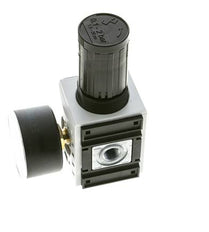 Regulador de presión de precisión para montaje de colector G1/4'' 2000l/min 0.1-2.0bar/1-29psi PA Futura 1