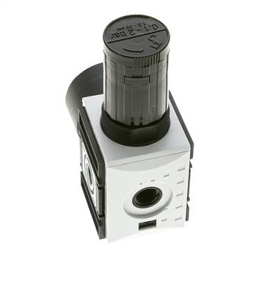 Regulador de presión de precisión para montaje de colector G1/4'' 2000l/min 0.1-2.0bar/1-29psi PA Futura 1