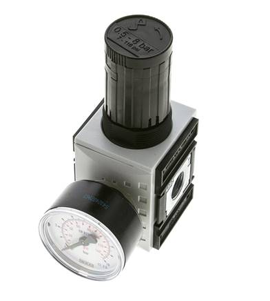 Regulador de presión de precisión para montaje de colector G1/4''&3/8'' 2500l/min 0.5-8.0bar/7-116psi PA Futura 1
