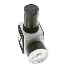 Regulador de presión de precisión para montaje de colector G1/4'' 2000l/min 0.1-2.0bar/1-29psi PA Futura 1