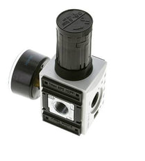 Regulador de presión de precisión para montaje de colector G1/4''&3/8'' 2500l/min 0.5-8.0bar/7-116psi PA Futura 1