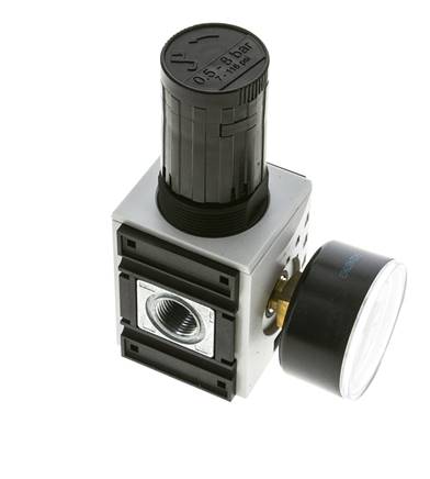 Regulador de presión de precisión para montaje de colector G1/4''&3/8'' 2500l/min 0.5-8.0bar/7-116psi PA Futura 1